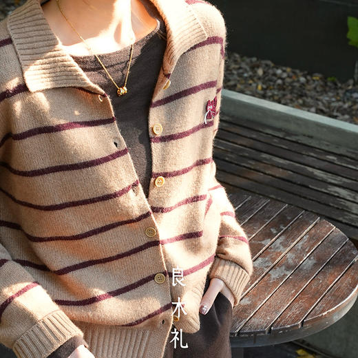 【特价不退不换】【预售7天】良木礼山羊绒开衫（D25102319F） 商品图2