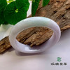 派瑞翡翠 翡翠手镯 糯种 浅绿浅紫色 商品缩略图0
