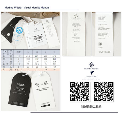 Martine Wester女式日本帝人10D超薄羽绒面料中长款可脱卸帽鹅绒服 11383638 商品图8