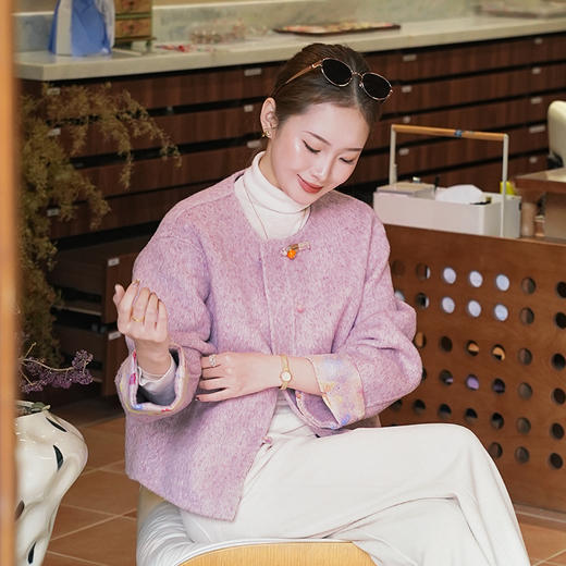 【预售7天】良木礼绵羊毛大衣（D25103887） 商品图4