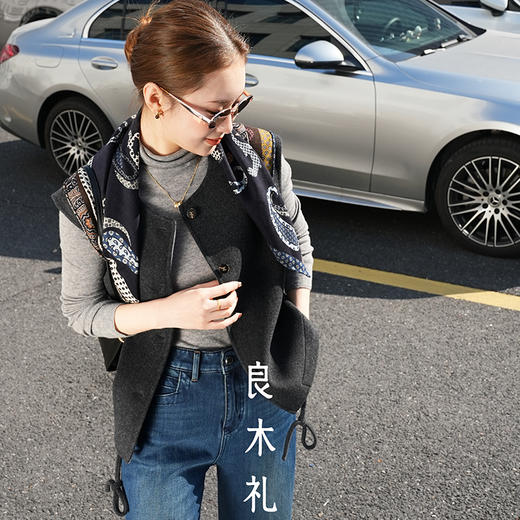 【特价不退不换】【部分现货】良木礼羊绒马甲（D2582100） 商品图2