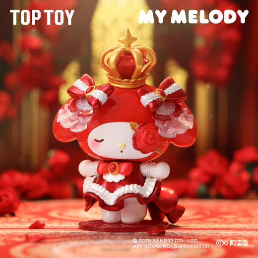 TOPTOY三丽鸥玫瑰之夜系列手办盲盒（单盒） 商品图3