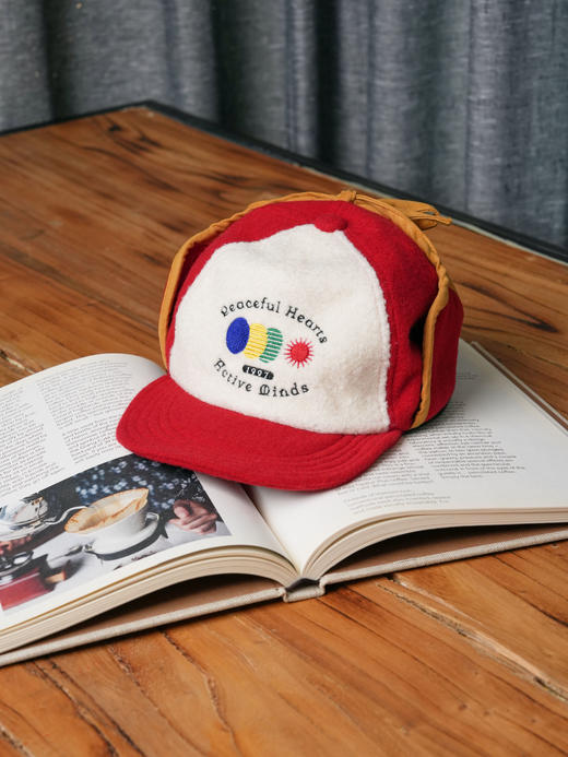 北京仓｜CA4LA-PLOY-刺绣 棒球帽（红色）［日本设计师］ 商品图1