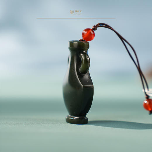 「精品黑羊脂」系列【甁安如意】 商品图3