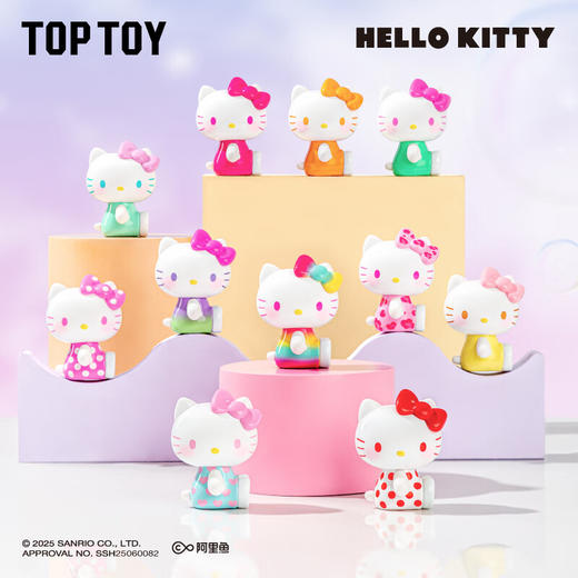 TOP TOY Hello Kitty夏日彩虹糖系列盲袋（单袋） 商品图5