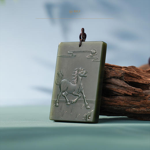 「精品黑羊脂」系列【马到功成】 商品图3