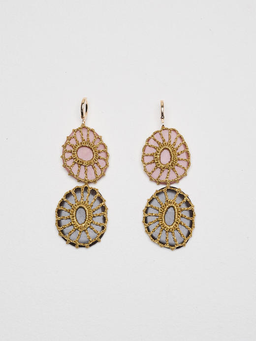 北京仓｜Boks&Baum-CARTAGENA DOBLE BO mini-灰色 耳环［法国设计师］ 商品图1