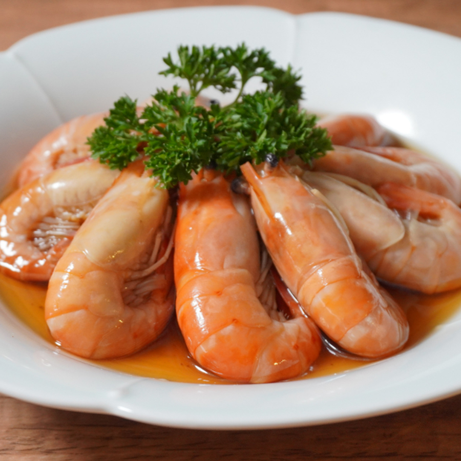 熟醉罗氏沼虾600g/瓶