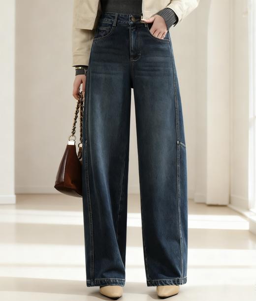 M1臣禾	【牛仔茧型裤】百搭休闲裤	JZ254060458 商品图0