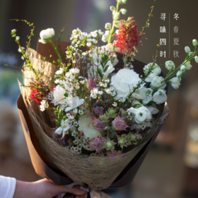 2025版四季·冬「驿路梅花」花束