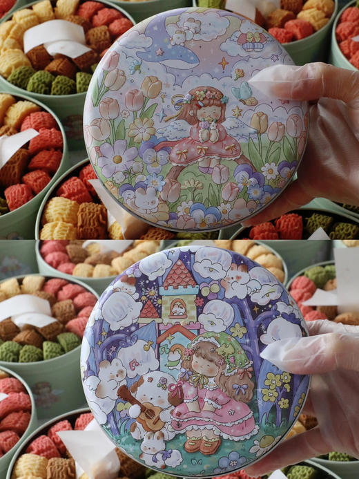 总统珍妮曲奇（4拼口味 原味/抹茶/树莓/咖啡） 商品图4