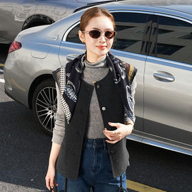 【特价不退不换】【部分现货】良木礼羊绒马甲（D2582100）