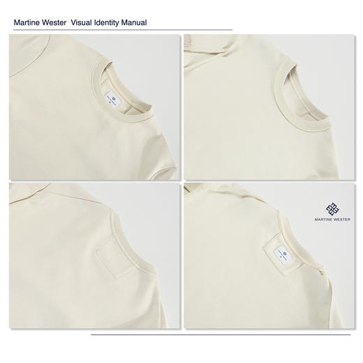 Martine Wester 男款袖子拉链口袋圆领卫衣 11025116 商品图6