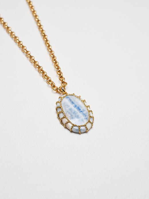 北京仓｜Boks&Baum-GOTTA M-亚马逊石 吊坠 长项链［法国设计师］ 商品图1