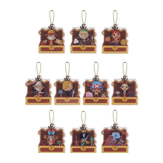 【GSC现货】航海王 摇摇乐挂件盲盒（全10款）手办模玩 GSM 商品图4