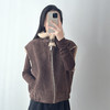 绵羊毛皮毛一体马甲女厚实绒毛感复古麂皮绒马夹外套 商品缩略图3