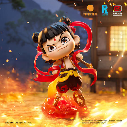 POP MART泡泡玛特 哪吒之魔童闹海天生羁绊系列手办盲盒 商品图0