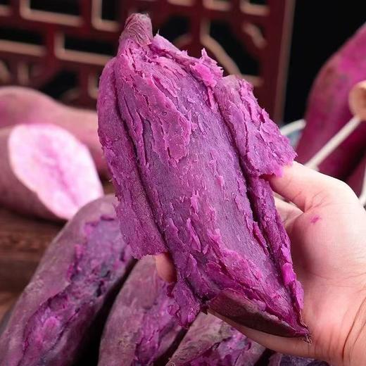 【严选】【金新农】湖北新鲜沙地粉糯香甜紫薯3斤/5斤装    （厂家直发） 商品图0