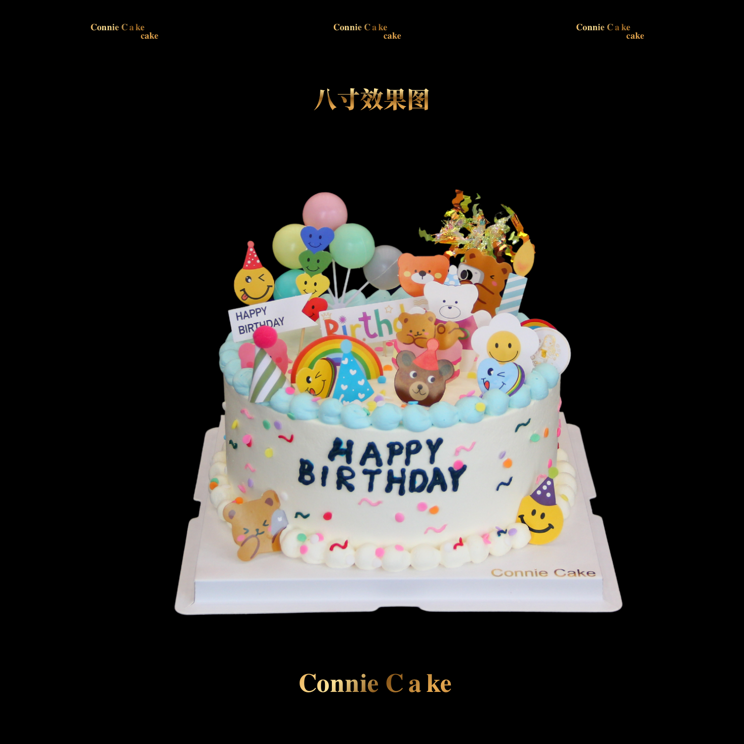 Ins可爱蛋糕✅ 这款小蛋糕承包所有甜系快乐