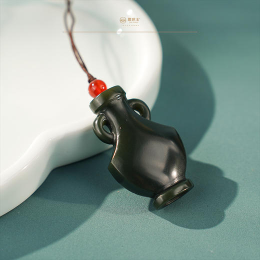 「精品黑羊脂」系列【甁安如意】 商品图5