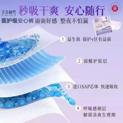 木木柯秀蚕丝益生菌安心裤4+1-L码 商品图1