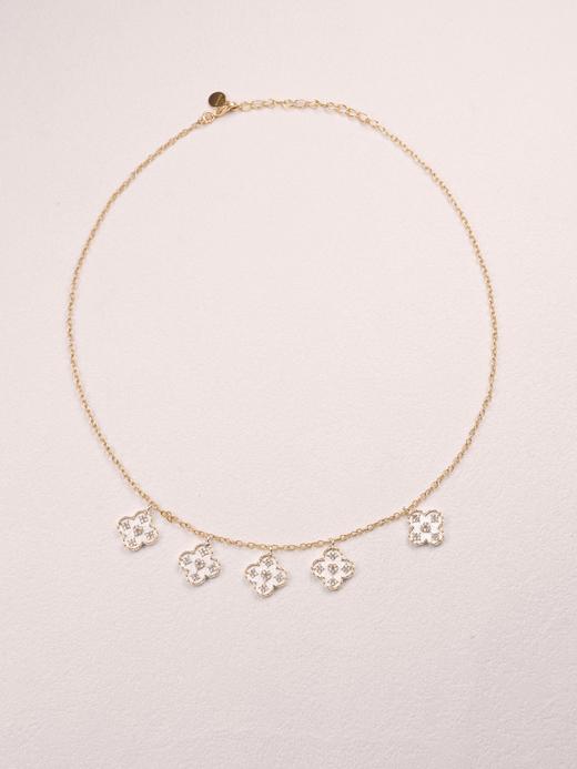 订购10周到｜Diaperis Paris-PINETO-皮内托小镇 锆石 流苏 项链［法国设计师］ 商品图2