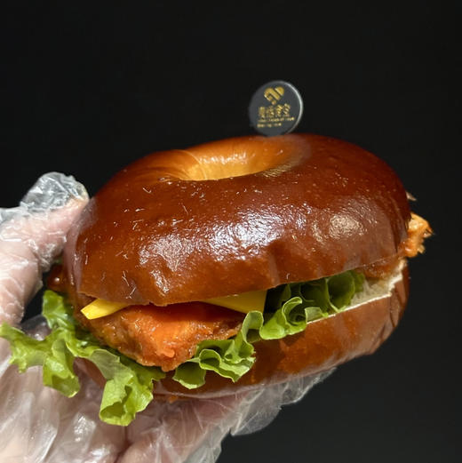 碱水贝果三明治 商品图0