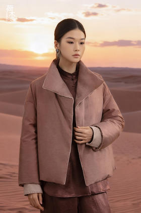 荷木HEMU丨沙霞·鹅绒短外套