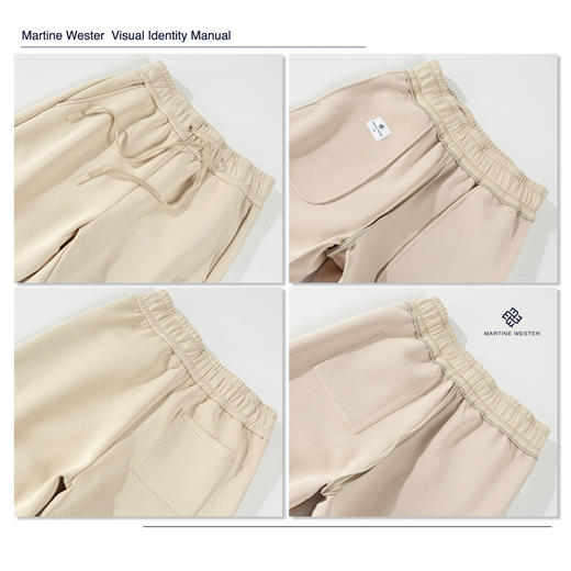 Martine Wester 女士 科技 德国 超高速发热绒  面料束脚口慢跑裤 锥形裤型11315558 商品图5