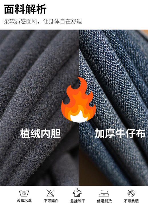 M1臣禾	【牛仔茧型裤】百搭休闲裤	JZ254060458 商品图5