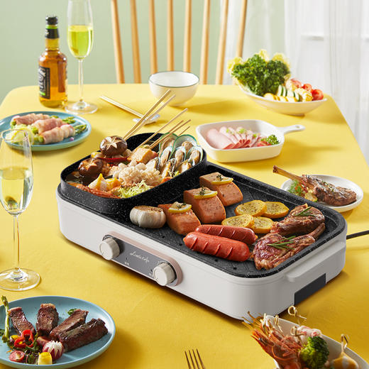 小画仙烤涮一体锅LSKG-1559 商品图5