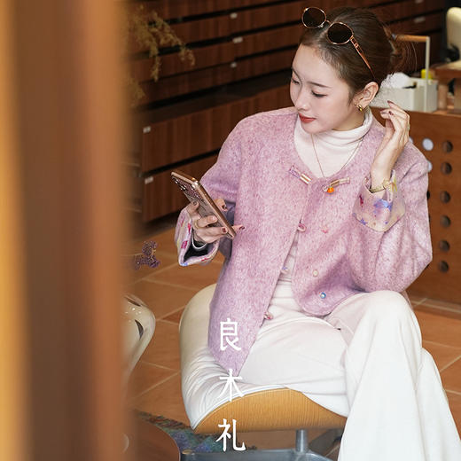 【预售7天】良木礼绵羊毛大衣（D25103887） 商品图3