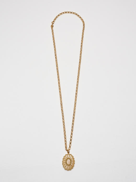 北京仓｜Boks&Baum-GOTTA L-香槟色石英 吊坠 长项链［法国设计师］ 商品图4