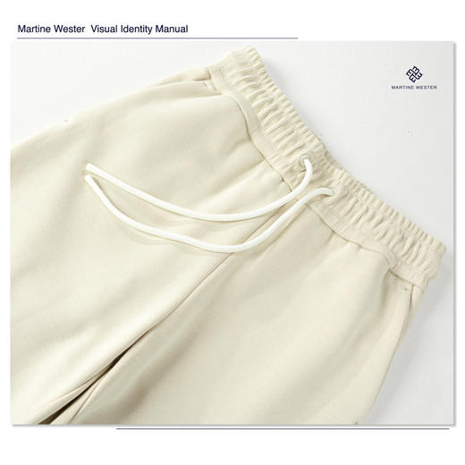 Martine Wester 新型科技 功能型德国全进口面料女松紧腰抓绒直筒裤11315522 商品图4