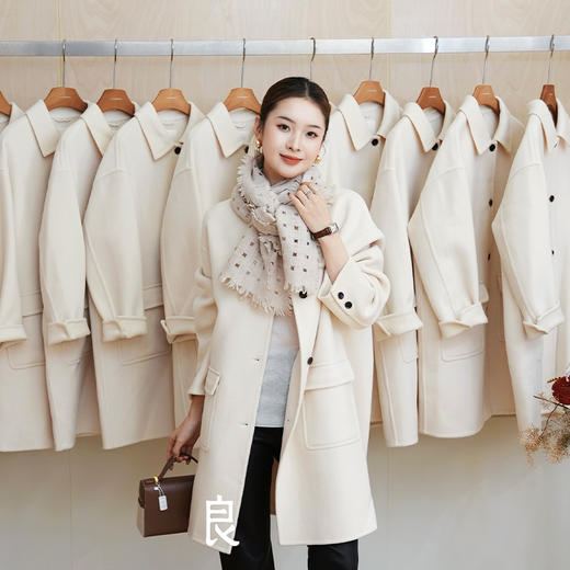 【特价不退换】【现货】良木礼羊绒大衣（D2584100） 商品图7