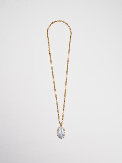 北京仓｜Boks&Baum-GOTTA M-亚马逊石 吊坠 长项链［法国设计师］ 商品图0