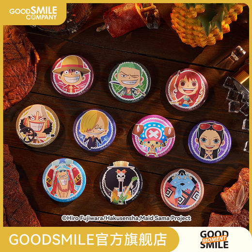 【GSC现货】航海王 徽章盲盒（全10款） 手办模玩周边 GSM 商品图0