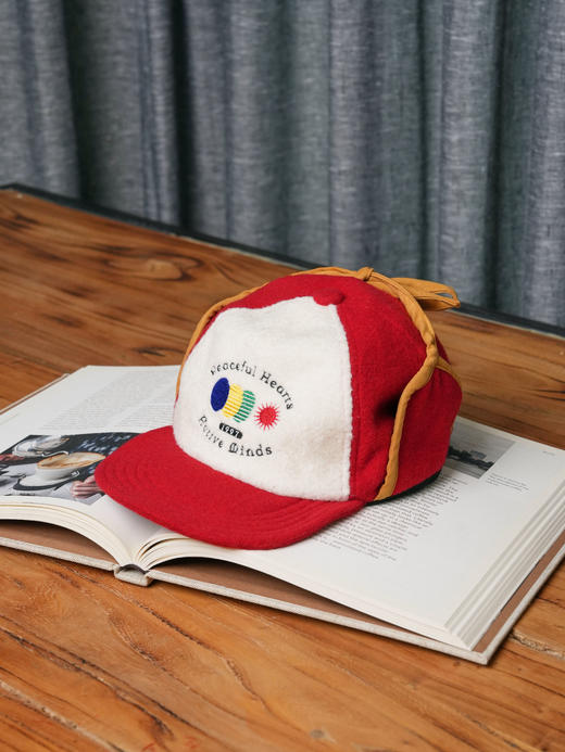 北京仓｜CA4LA-PLOY-刺绣 棒球帽（红色）［日本设计师］ 商品图2