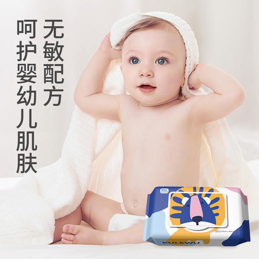 酷乐屋纯水清洁湿巾80抽/包(QF) 商品图2