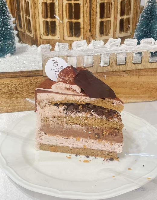 法芙娜巧克力蛋糕切块（中午12点左右出货） 商品图0