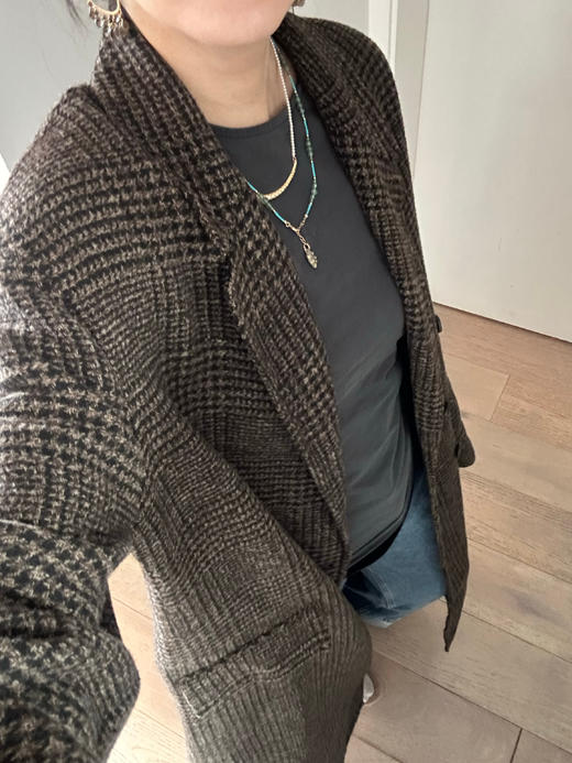 SpoiledBrat Jewelry Carol系列 | 茶晶 咖色尖晶石耳环 商品图4