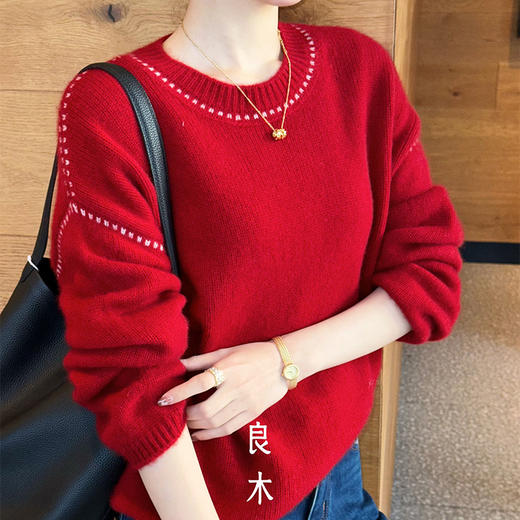 【预售7天】良木礼山羊绒上衣（D251101805F） 商品图4