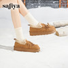 预售|Safiya/索菲娅2025流苏一脚蹬加绒毛毛鞋厚底雪地靴SFD4112286 商品缩略图8