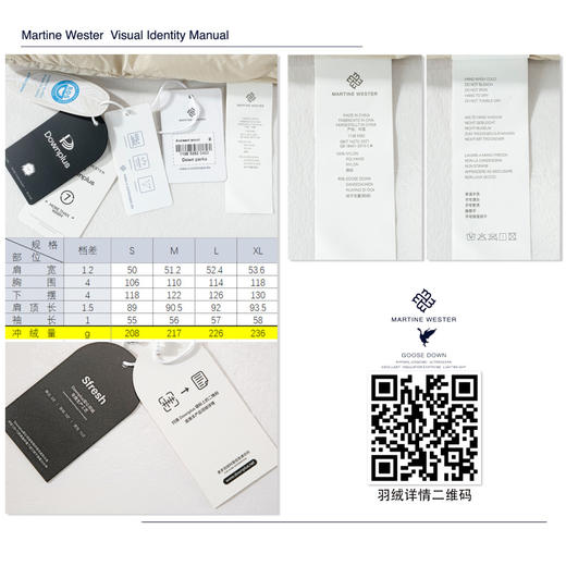 Martine Wester 女士面里同料中长款鹅绒服11385382 商品图8