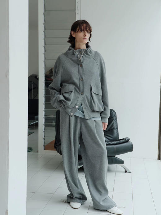 大口袋抽绳卫衣外套 商品图1