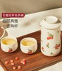 石榴花开泡茶器  壶180ml (双层) /杯60ml 商品缩略图0