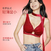【买三免一】奶糖派大胸显小幽梦扭一扭丝绒复古胸罩女士无钢圈内衣软支撑文胸 商品缩略图1