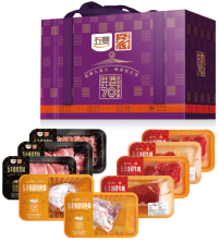 五丰上食-猪/牛/鸡/鸽-生鲜礼包499型B套