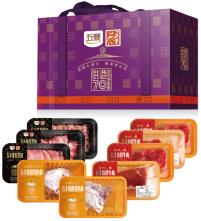 五丰上食-猪/牛/鸡/鸽-生鲜礼包499型B套 商品图0