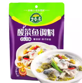 350g吉香居开味酸菜鱼调料